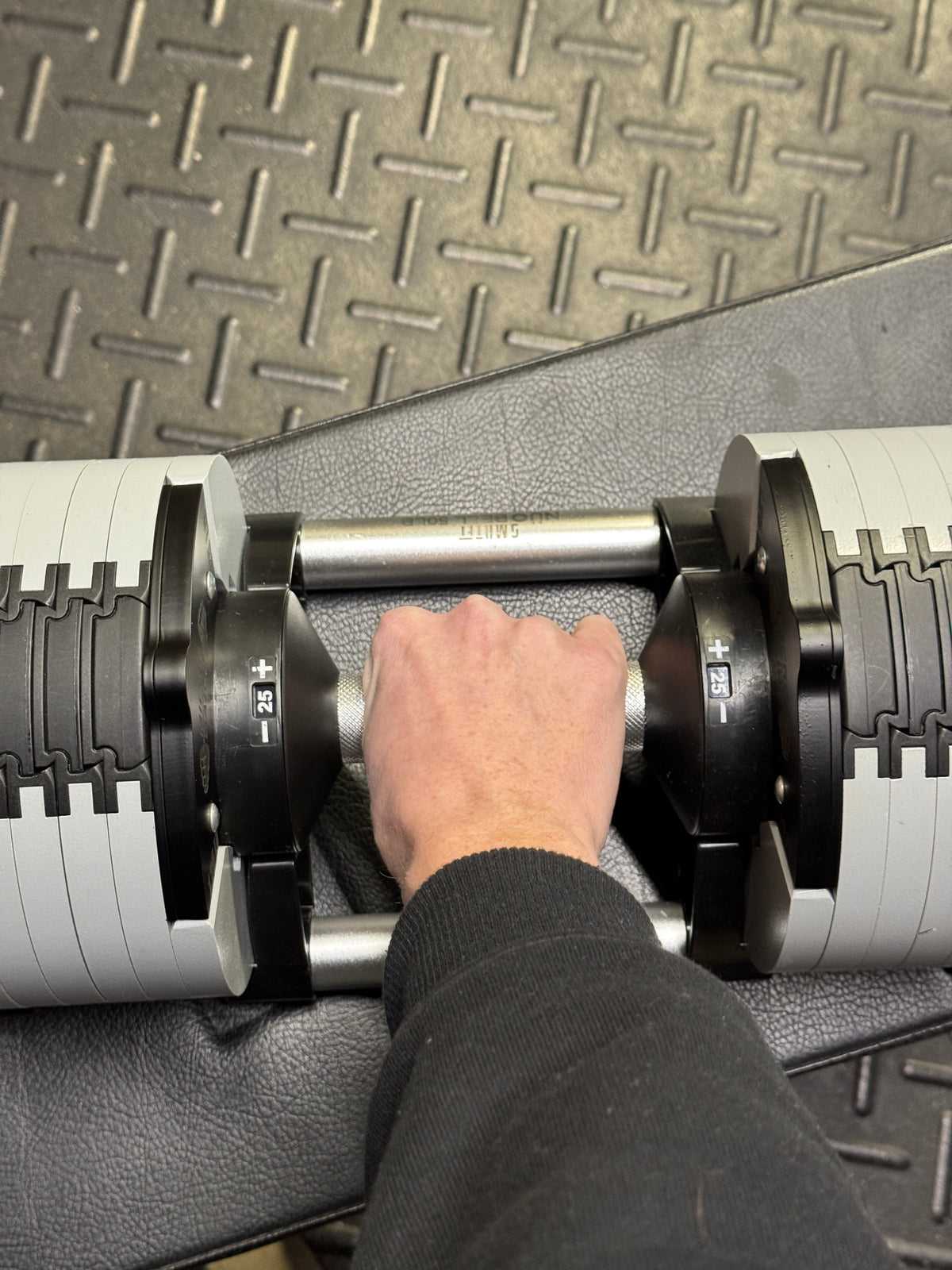 Micro Gainz 1.25LB Magnetic Weight Attachment for Nuobell Adjustable Dumbbells 4 Plate Set (BLEMISHED SET)