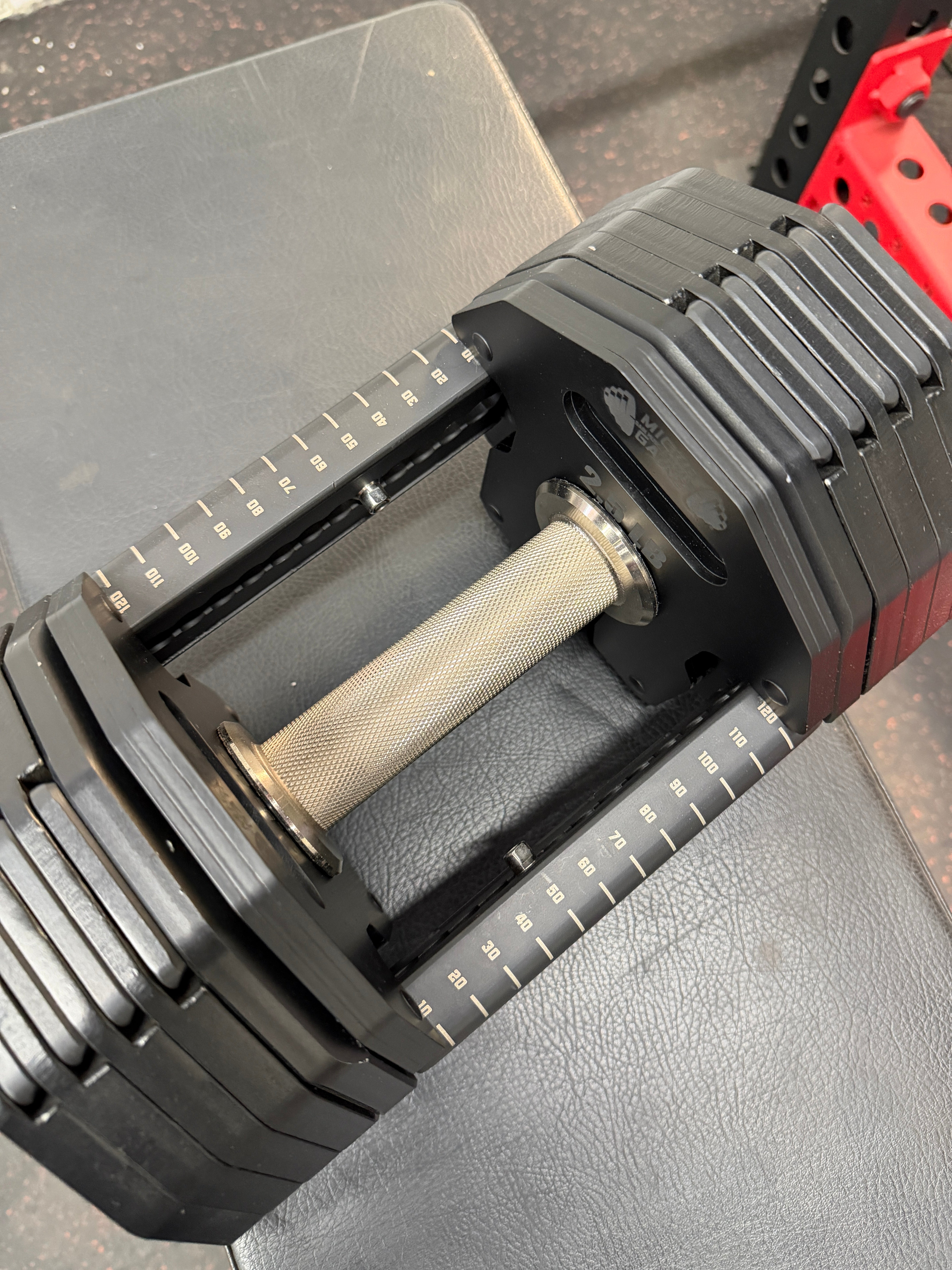 Micro Gainz 2.5LB Add-On Weight Plate for Rep x Pepin Adjustable Dumbbells 4 Plate Set