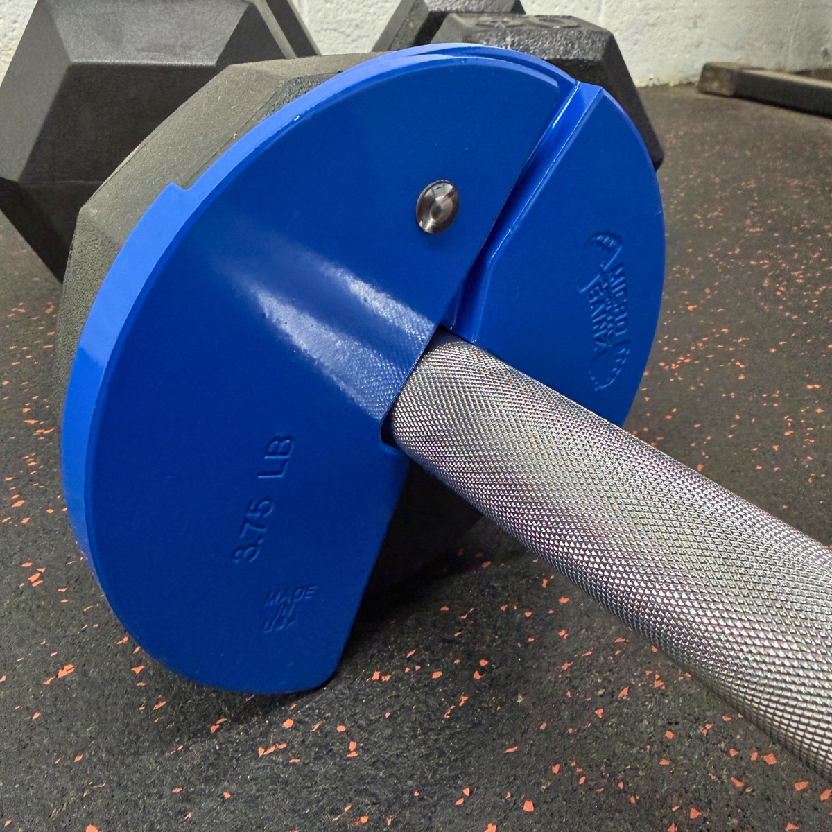 Micro Gainz Blue 3.75LB Dumbbell Fractional Weight Plates 4 Plate Set (BLEMISHED SET)