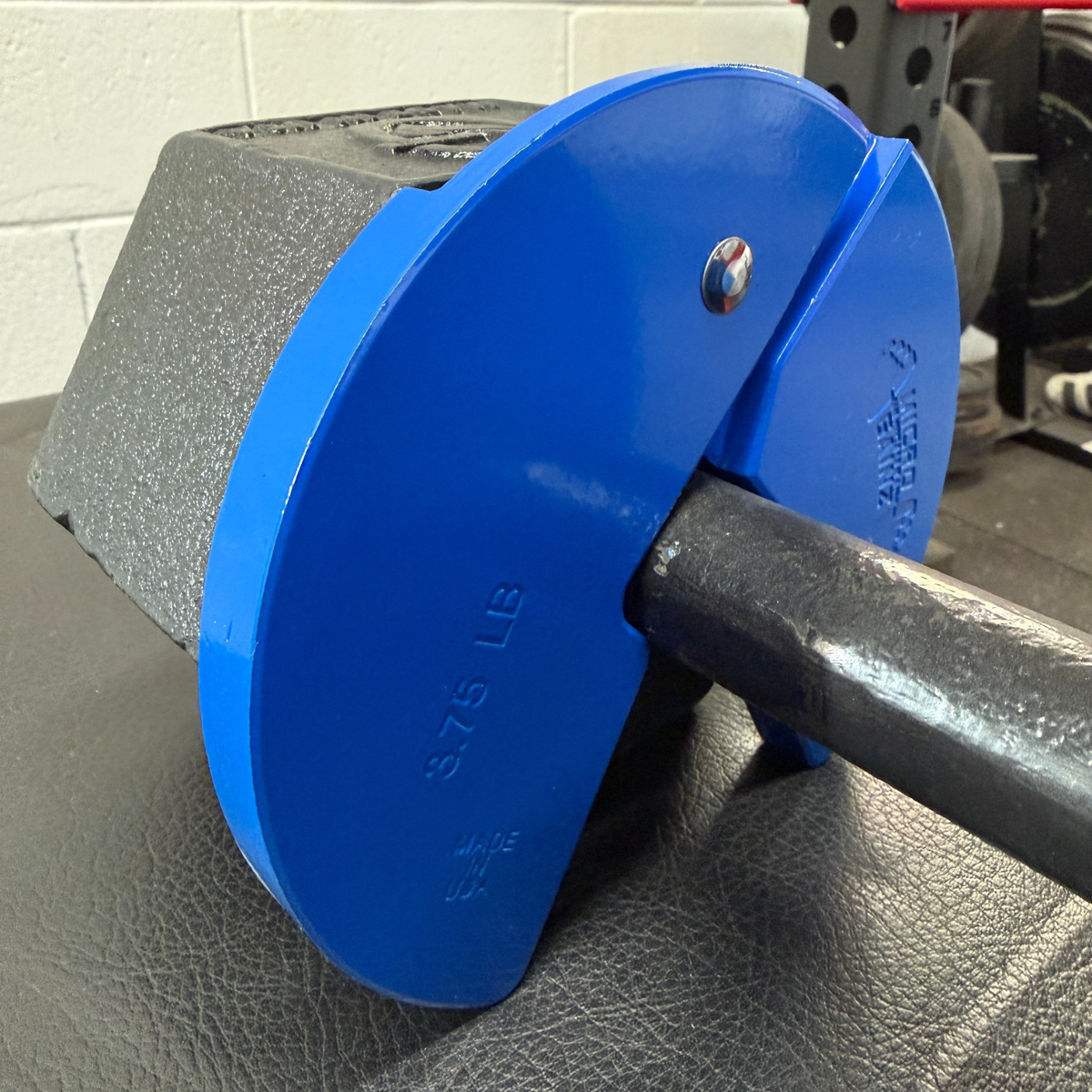 Micro Gainz Blue 3.75LB Dumbbell Fractional Weight Plates 4 Plate Set (BLEMISHED SET)