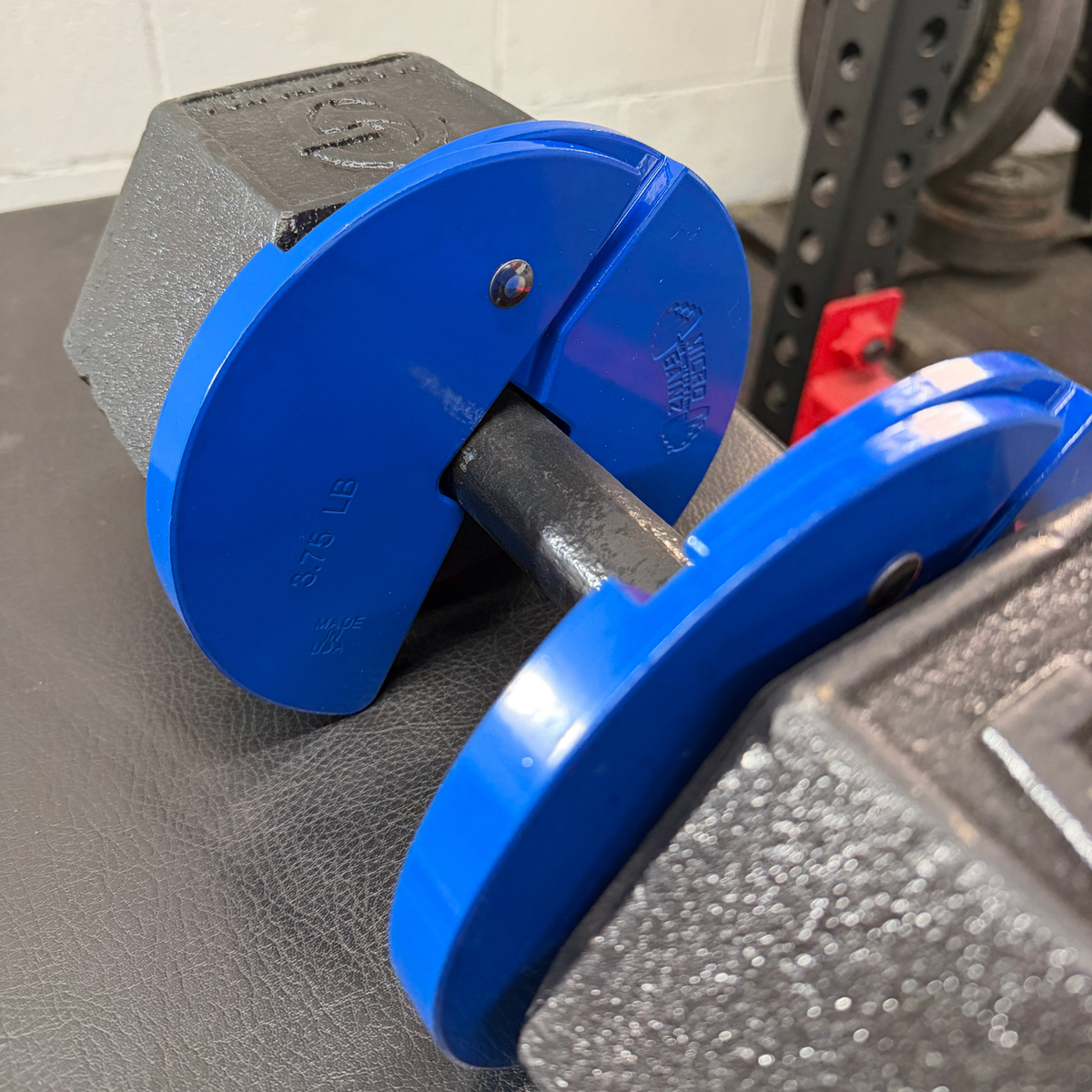 Micro Gainz Blue 3.75LB Dumbbell Fractional Weight Plates 4 Plate Set (BLEMISHED SET)