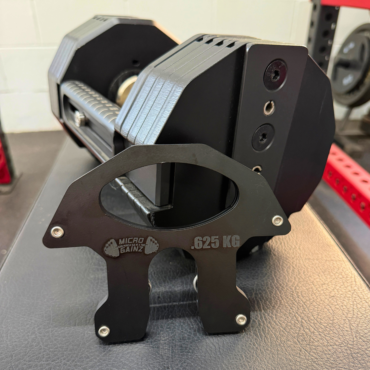 Micro Gainz .625KG Add-On Weight Plate for Rep x Pepin Adjustable Dumbbells 4 Plate Set