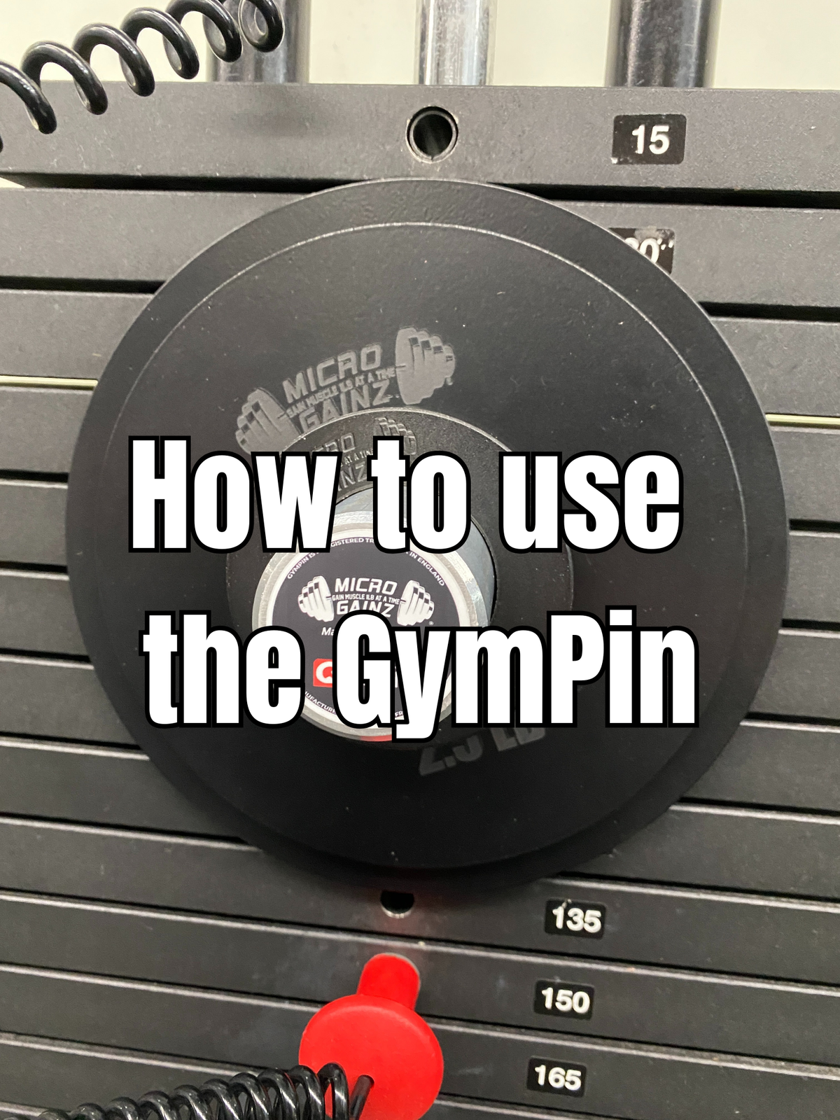 Hoe to use the GymPin